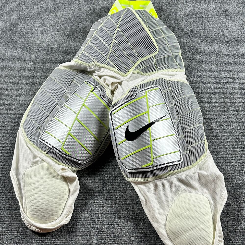 Nike Pro Combat Hyperstrong Padded Football Girdle Shorts Men's L White Volt